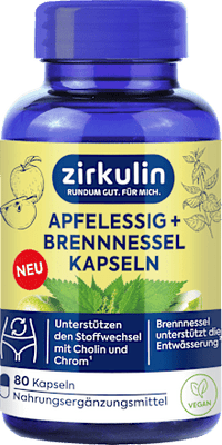 Apfelessig + Brennnessel Kapseln 80 St, 62 g