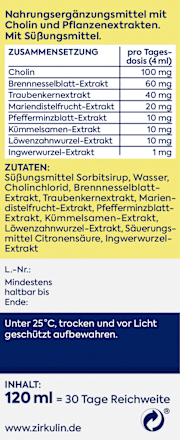 Leber Elixir, 120 ml Zirkulin