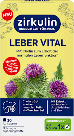Lever Vital Capsules 30 stuks, 26 g