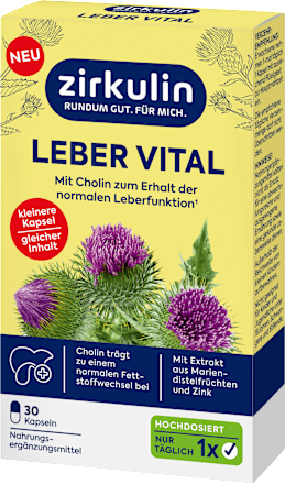 Lever Vital Capsules 30 stuks, 26 g