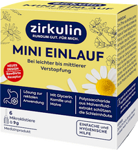 Mini-klysma, mini-klysma's, 6 stuks