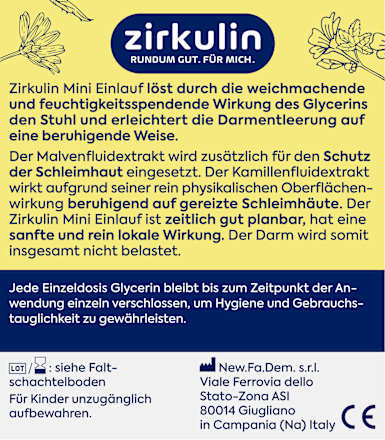 Mini-Einlauf, Mini-Klistiere, 6 St