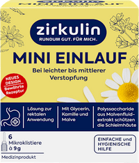 Mini-klysma, mini-klysma's, 6 stuks