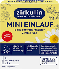 Mini-Einlauf, Mini-Klistiere, 6 St