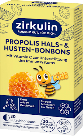 Propolis Keel- en Hoestsnoepjes Kinderen 30 stuks, 45 g