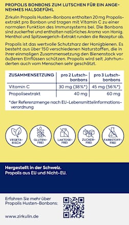 Propolis Husten-Bonbons 30 St, 45 g