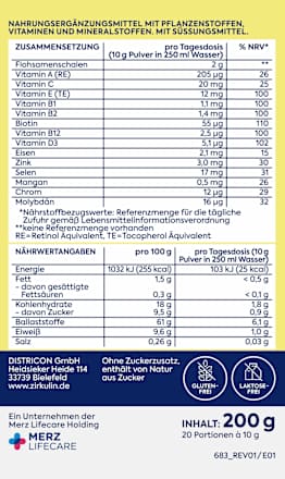 Vital Mikronährstoffe Super Greens Pulver, 200 g