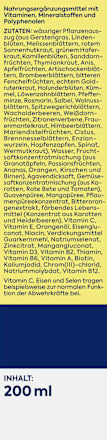 Vital Nährstoffkonzentrat, 200 ml