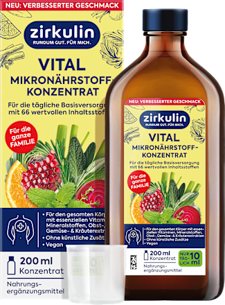 Vital Nährstoffkonzentrat, 200 ml