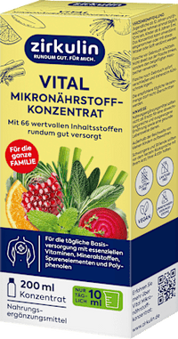 Vital Nährstoffkonzentrat, 200 ml Zirkulin