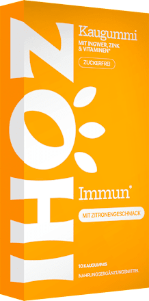 Kaugummi, Immun Zitrone, zuckerfrei, 10 St