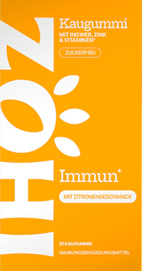 Kaugummi, Immun Zitrone, zuckerfrei, 10 St