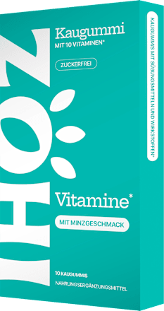 Kaugummi, Vitamine Minze, zuckerfrei, 10 St