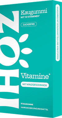 Kaugummi, Vitamine Minze, zuckerfrei, 10 St