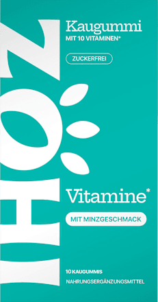 Kaugummi, Vitamine Minze, zuckerfrei, 10 St