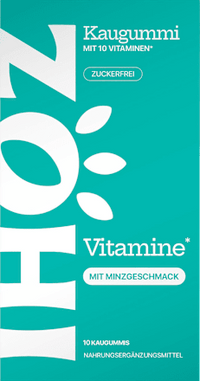 Kaugummi, Vitamine Minze, zuckerfrei, 10 St