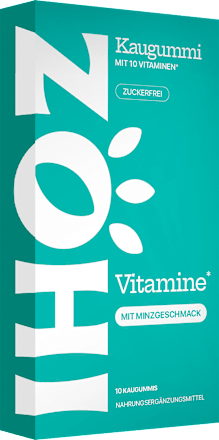 Kaugummi, Vitamine Minze, zuckerfrei, 10 St