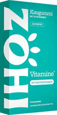 Kaugummi, Vitamine Minze, zuckerfrei, 10 St